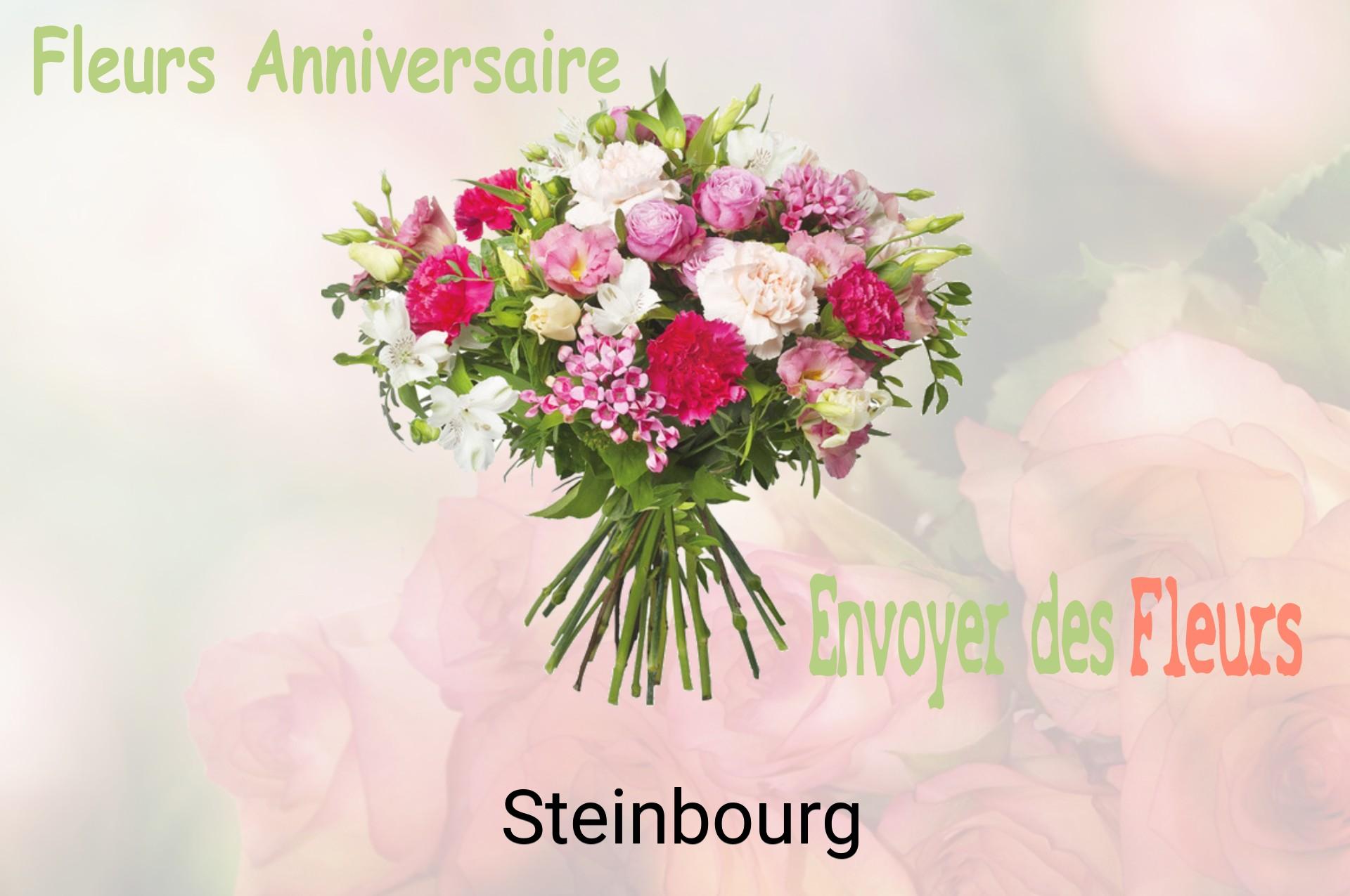 Bouquet de fleurs d’anniversaire livré à Steinbourg